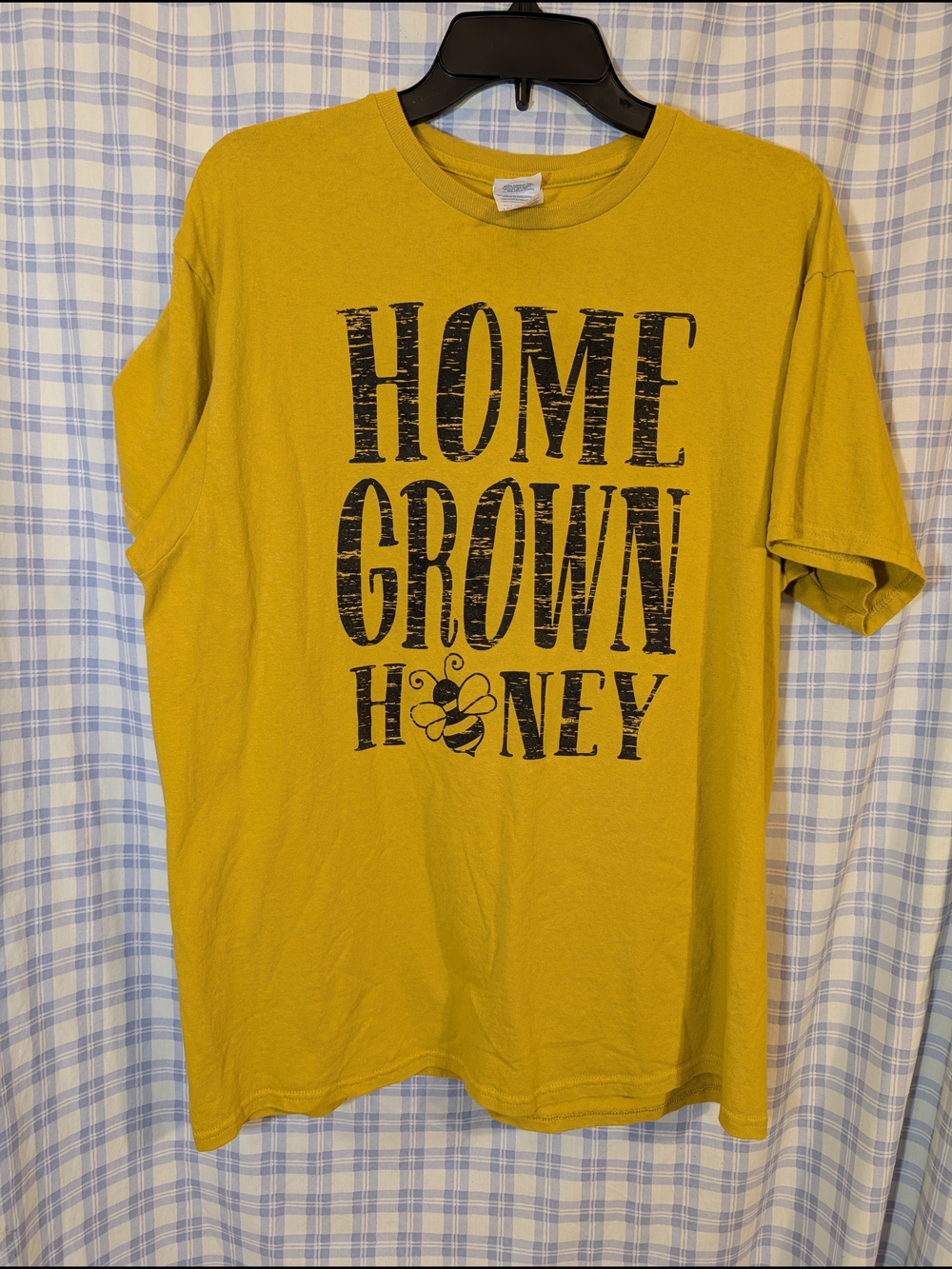 Delta Mustard Yellow 'Home Grown Honey' Graphic Tee